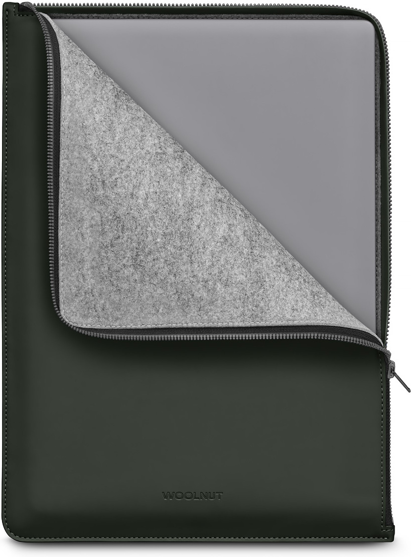 Villapähkliga kaetud Folio 16" MacBook Pro, roheline