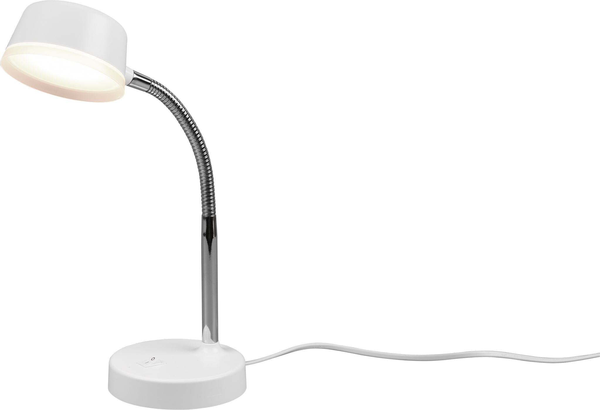 Trio Kiko laualamp, 500 lm, 3000 K, LED 4,5 W, valge
