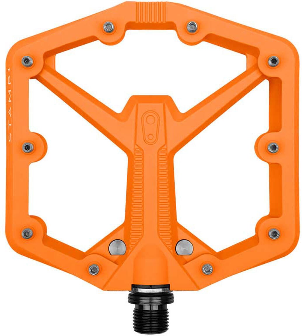 Crankbrothers Stamp 1 suur pedaal, oranž