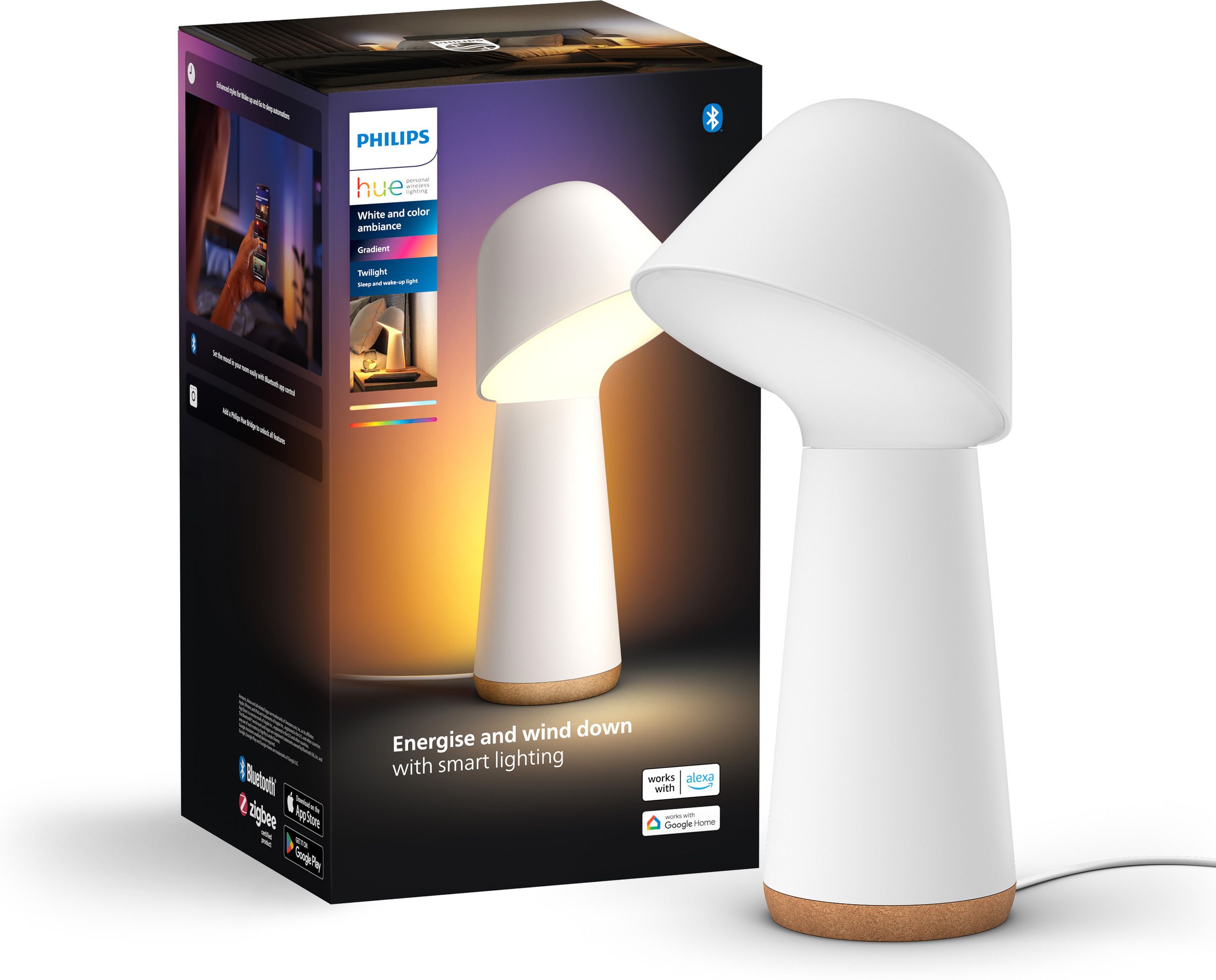 Philips Hue Twilight öölamp valge