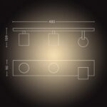 Philips Hue Runner valge meeleoluga nutikas kohtvalgusti, 2-osaline, valge, BT, 2 x 4,2 W - Pilt 4