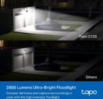 TP-Link Tapo C720 valvekaamera prožektoritega - Pilt 3