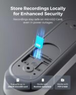 Reolink Video Doorbell akutoitega 4MP nutikas uksekellakaamera - Pilt 5