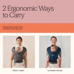 Ergobaby Embrace beebikandekott, kreemjas - Pilt 5