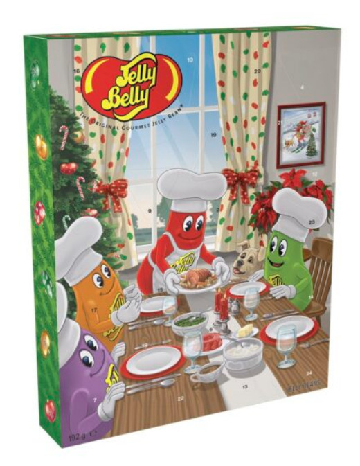 Jelly Belly Mr Jelly Belly advendikalender, 192 g