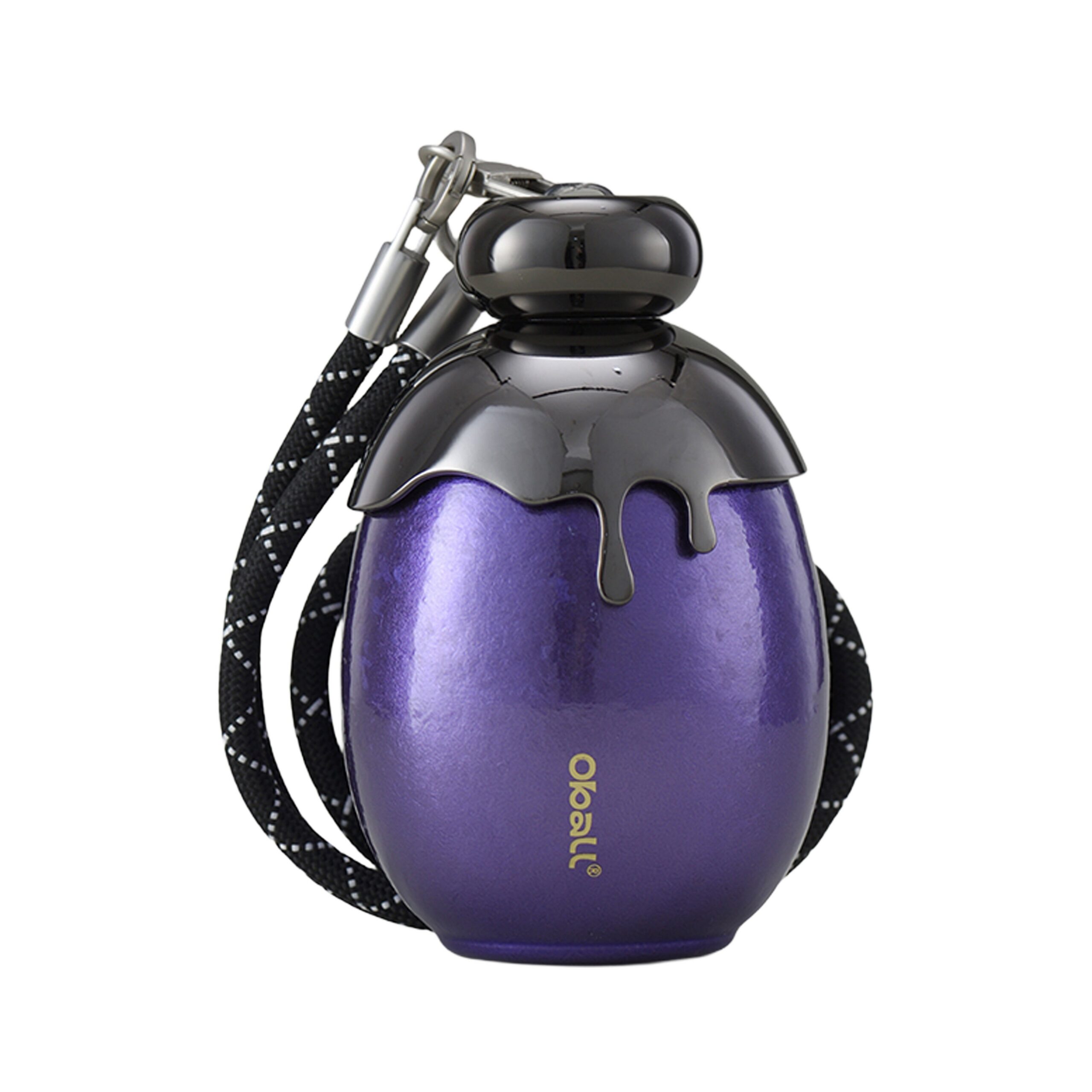 Oball Luxe titaanpudel 350 ml, lilla