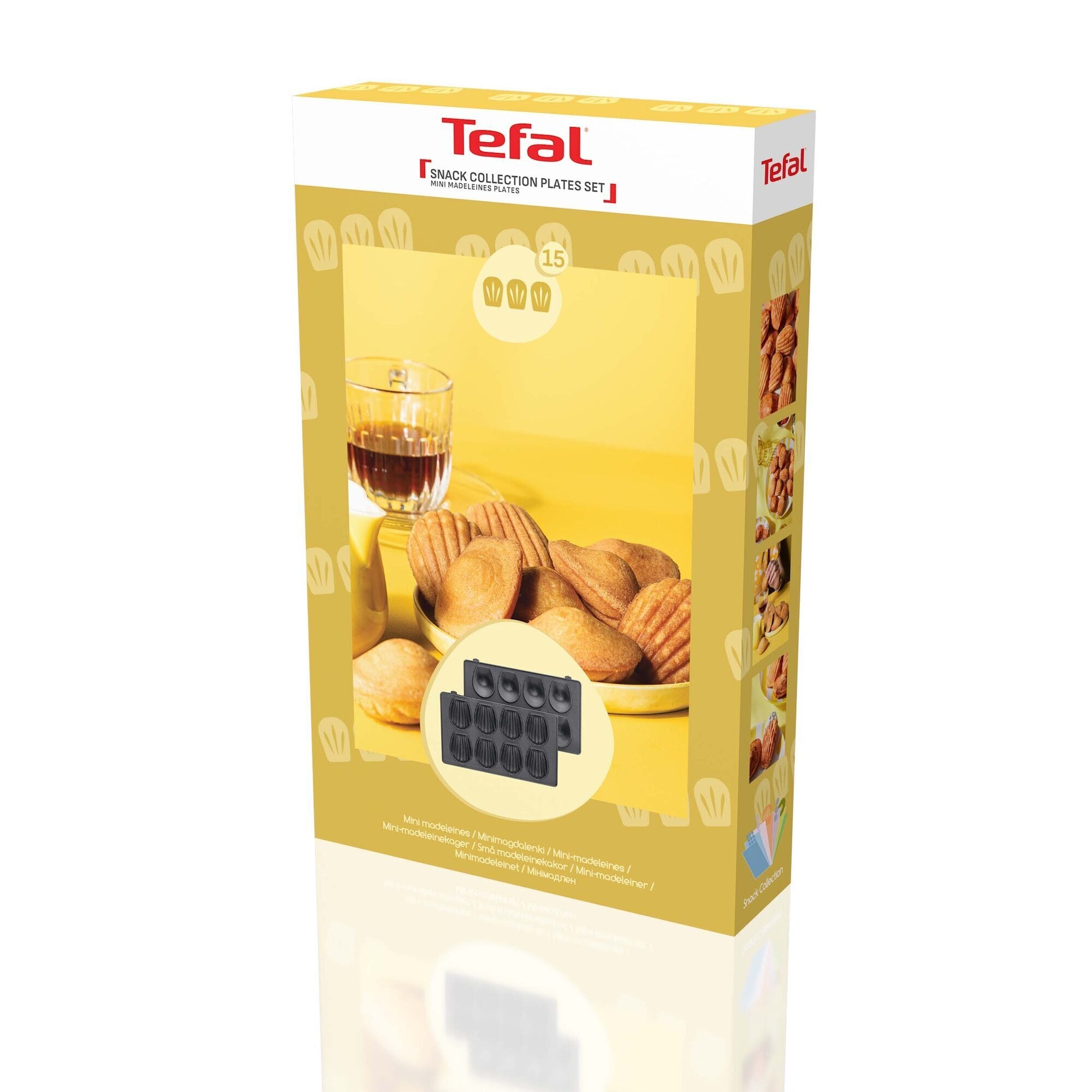 Tefal Snack Collection küpsetusplaadid: 15 Madeleine'i