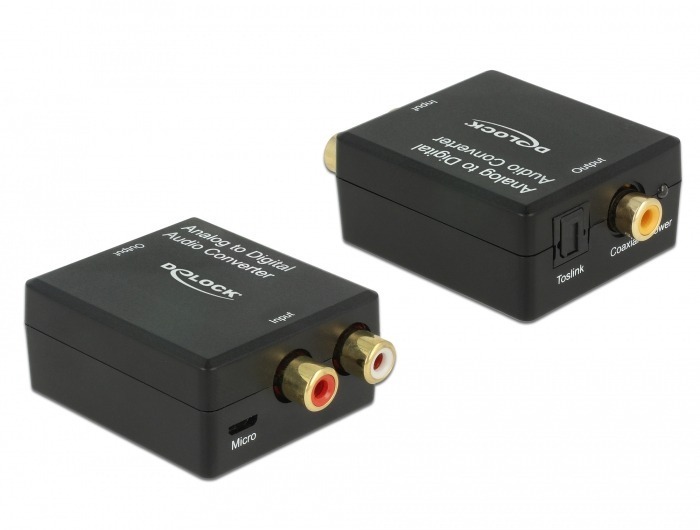 DeLOCK helimuundur analoog/digitaalne HD A/D muundur